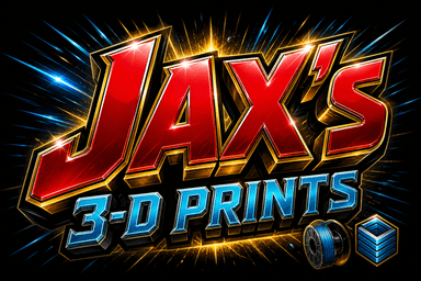 Jax's 3-D Prints