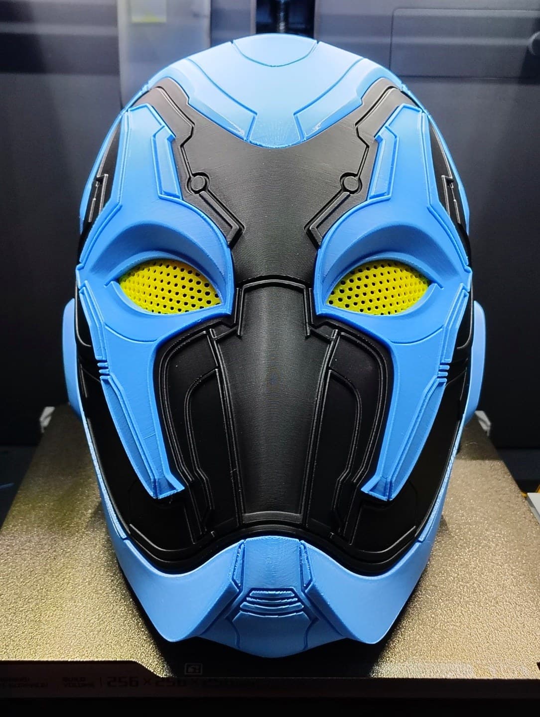Blue Beetle Helmet photo