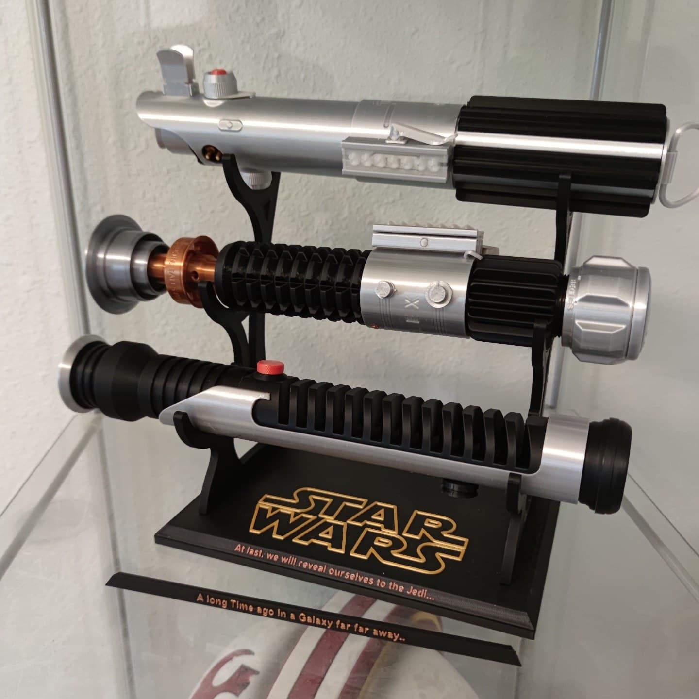 Triple Saber Display Stand photo